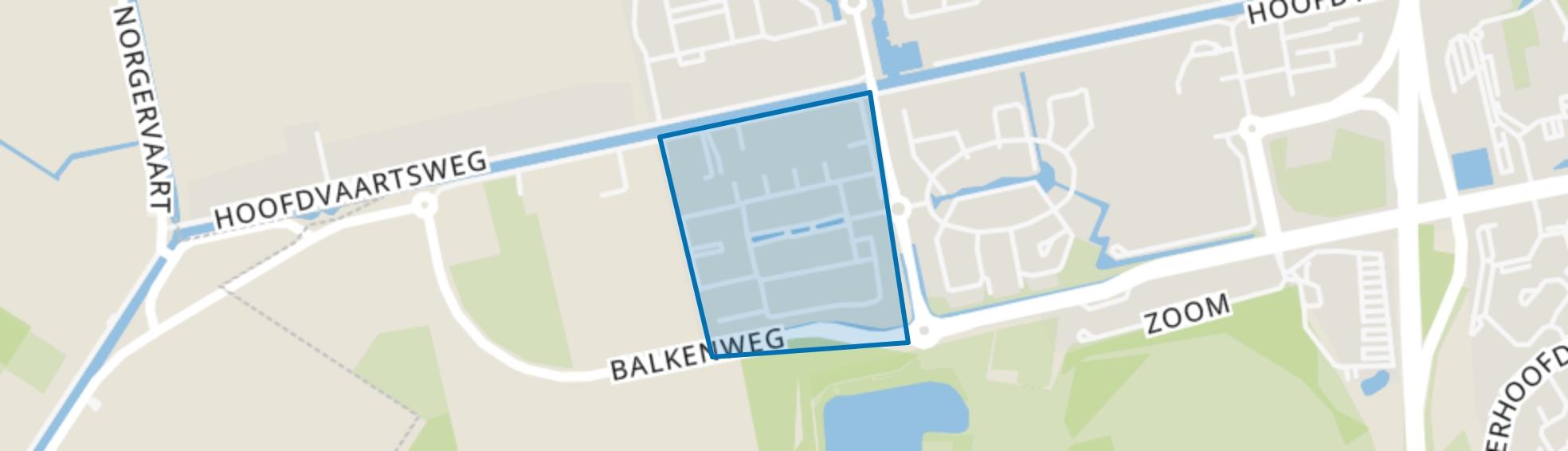 Sterrenbeeldenbuurt, Assen map