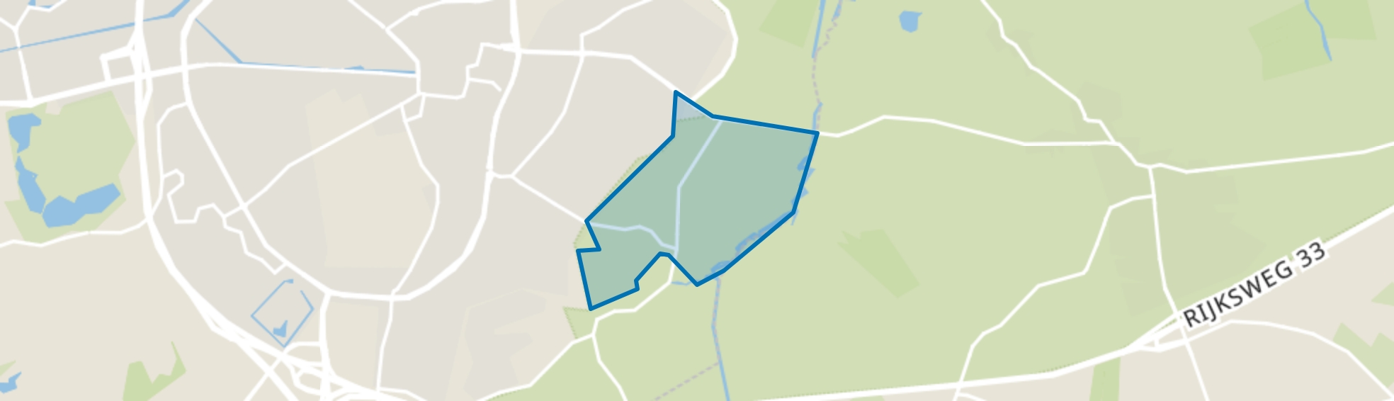 Verspreide huizen Schieven, Assen map