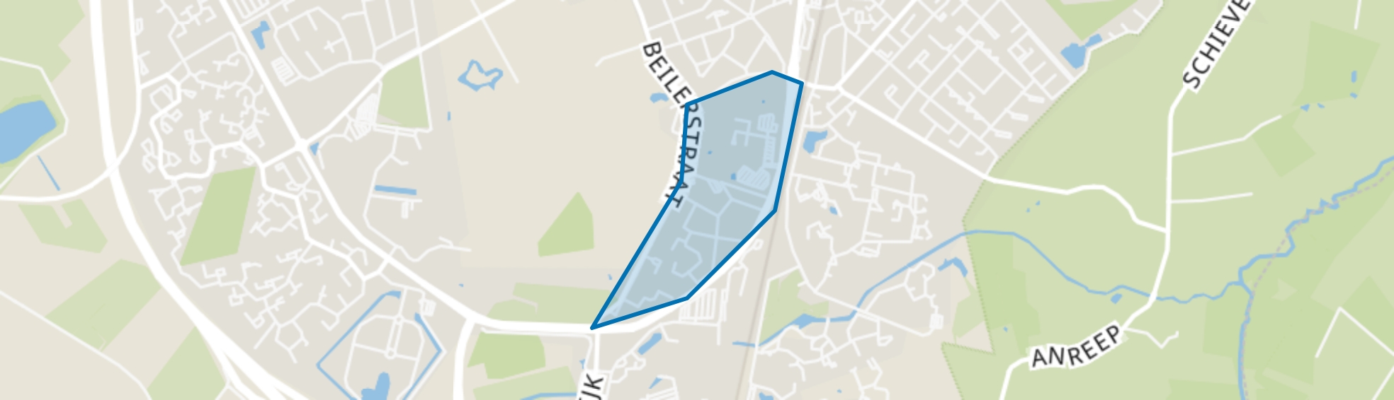 Zuiderpark, Assen map
