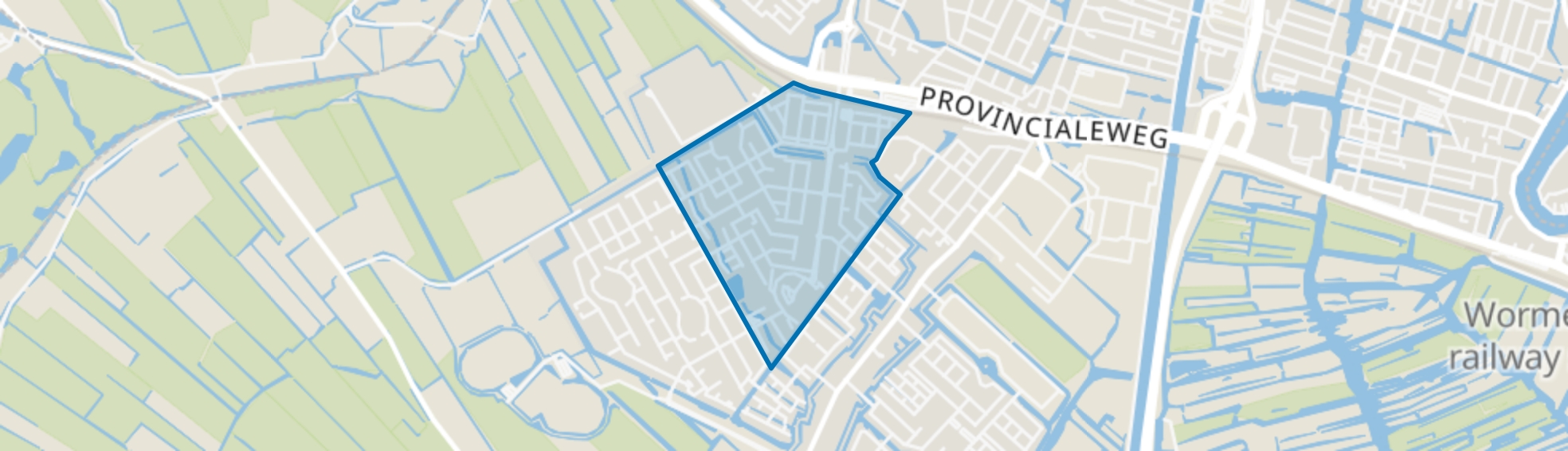 Parkrijk Noord, Assendelft map