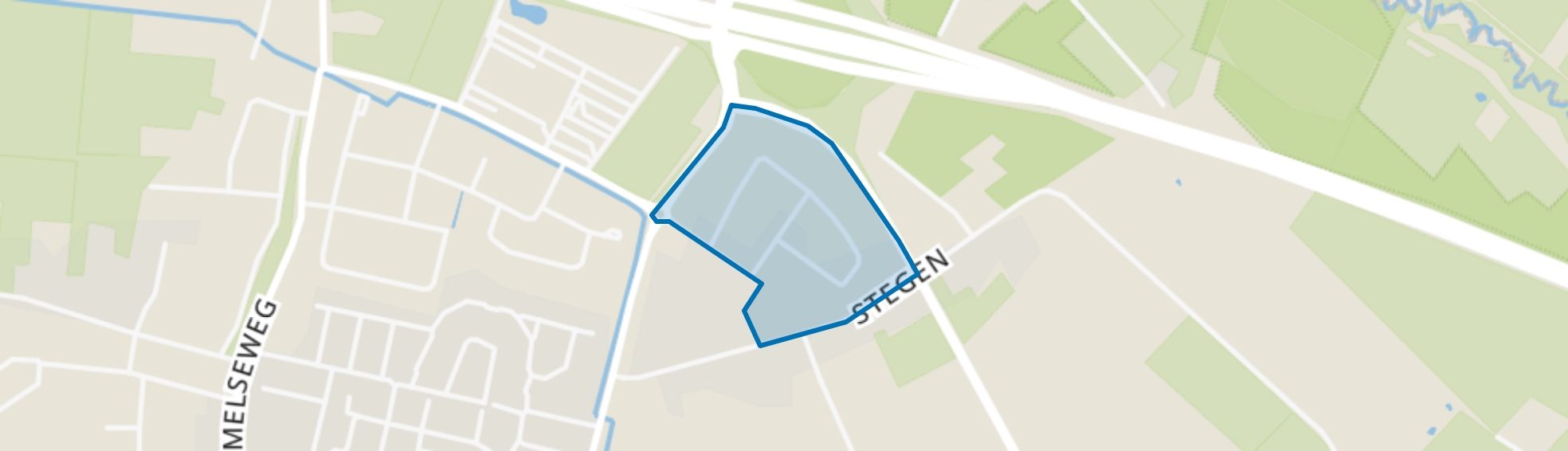 Florapark, Asten map