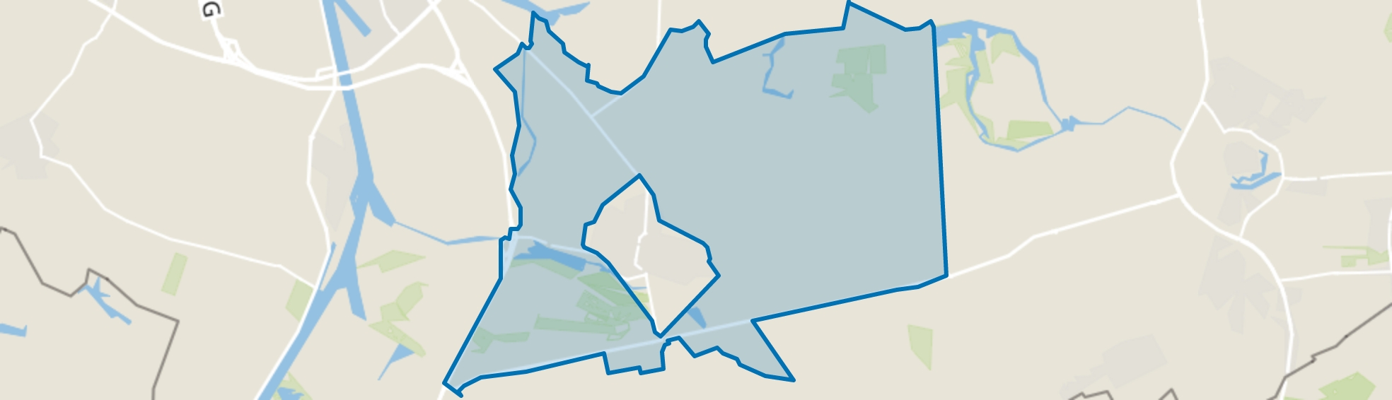 Buitengebied Axel, Axel map