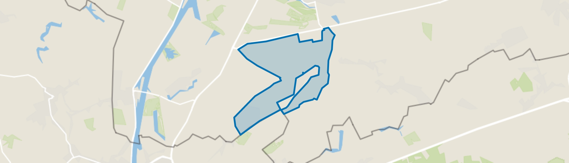Buitengebied Zuiddorpe, Axel map