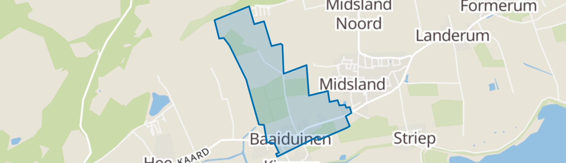 Baaiduinen map