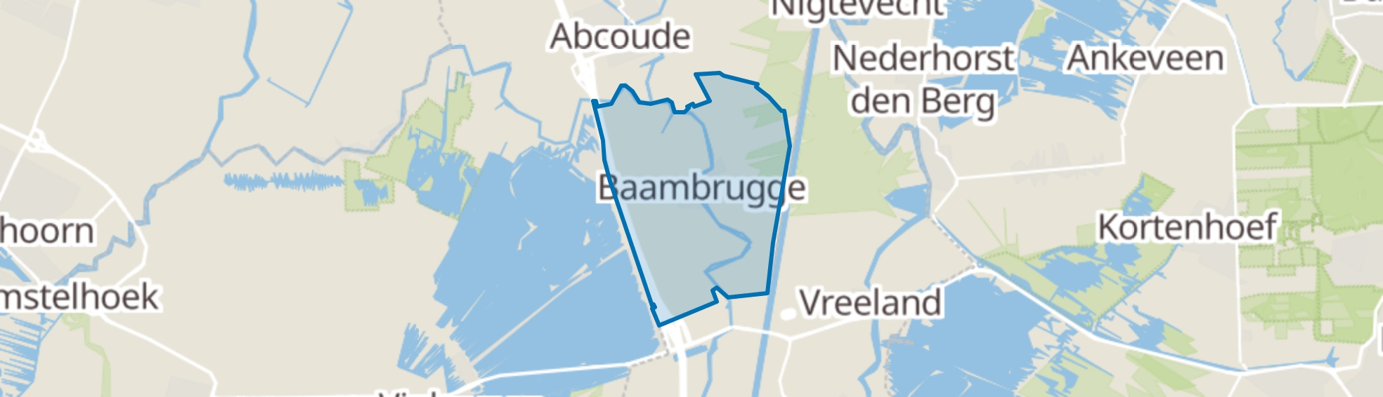 Baambrugge map