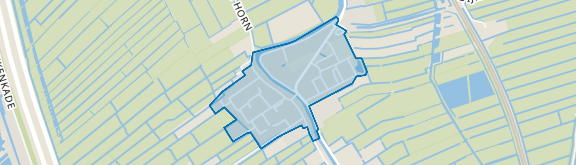 Baambrugge Dorp, Baambrugge map