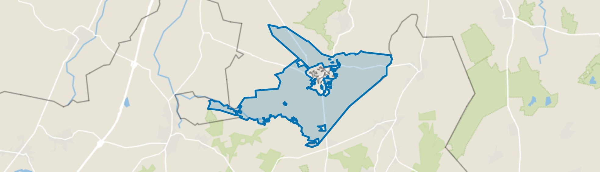 Buitengebied Baarle-Nassau, Baarle-Nassau map