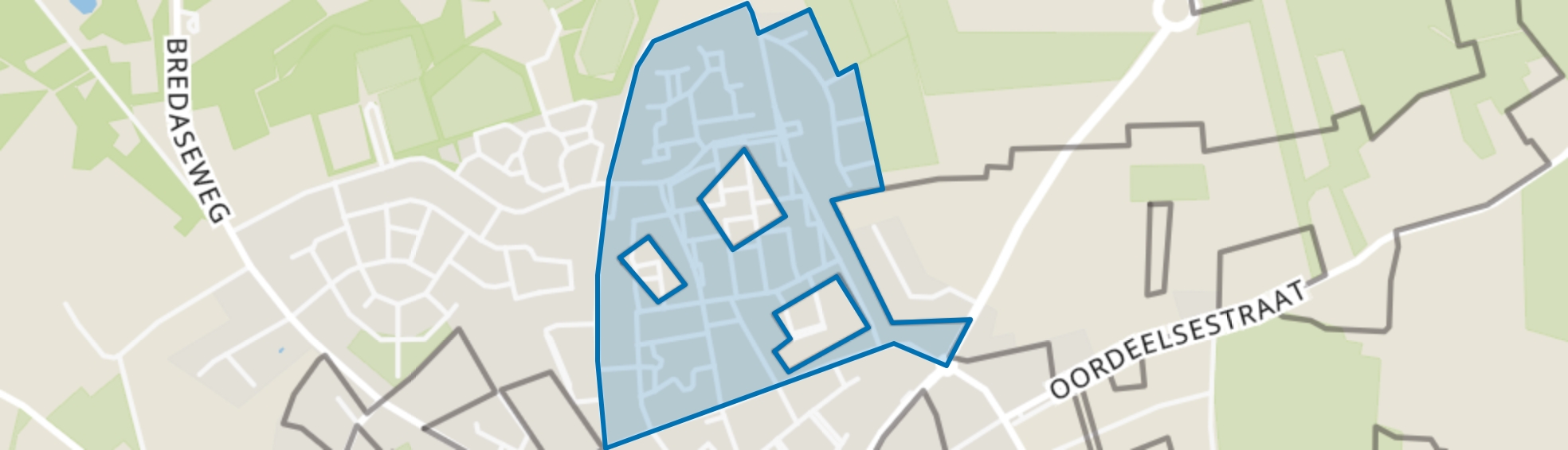 Dorp Noord, Baarle-Nassau map