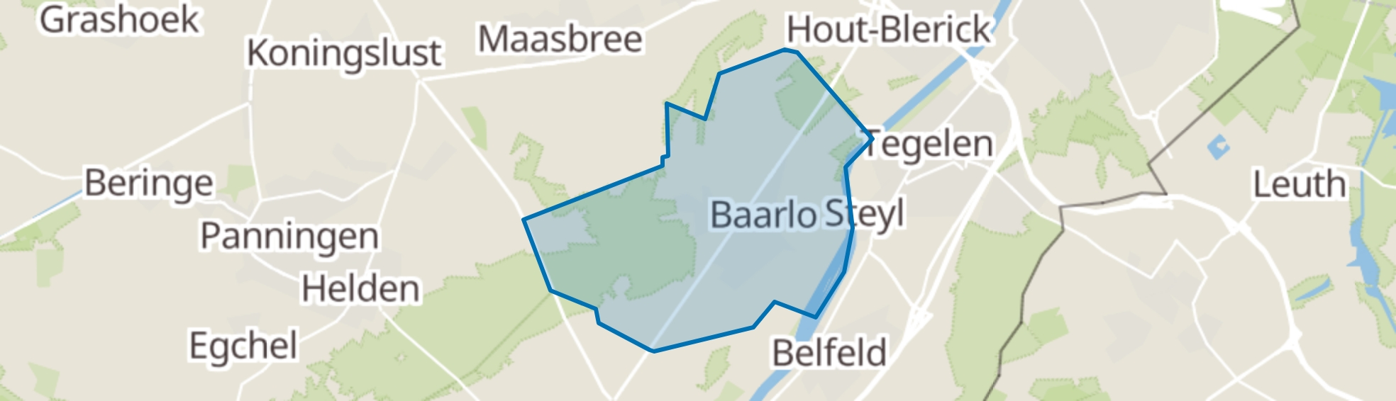 Baarlo (LI) map