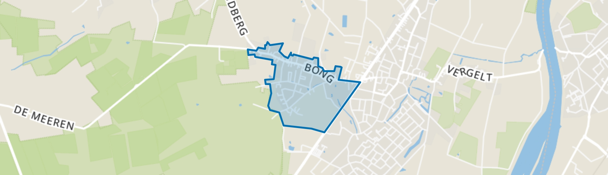 Kuukven, Baarlo (LI) map