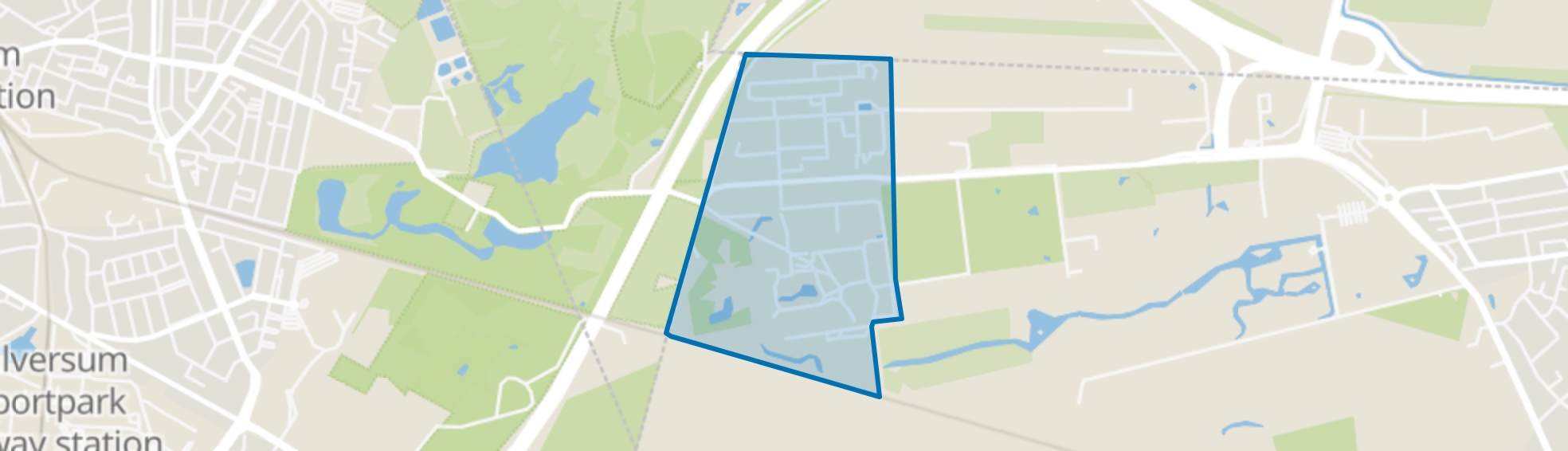 Amerpoort Sherpa, Baarn map