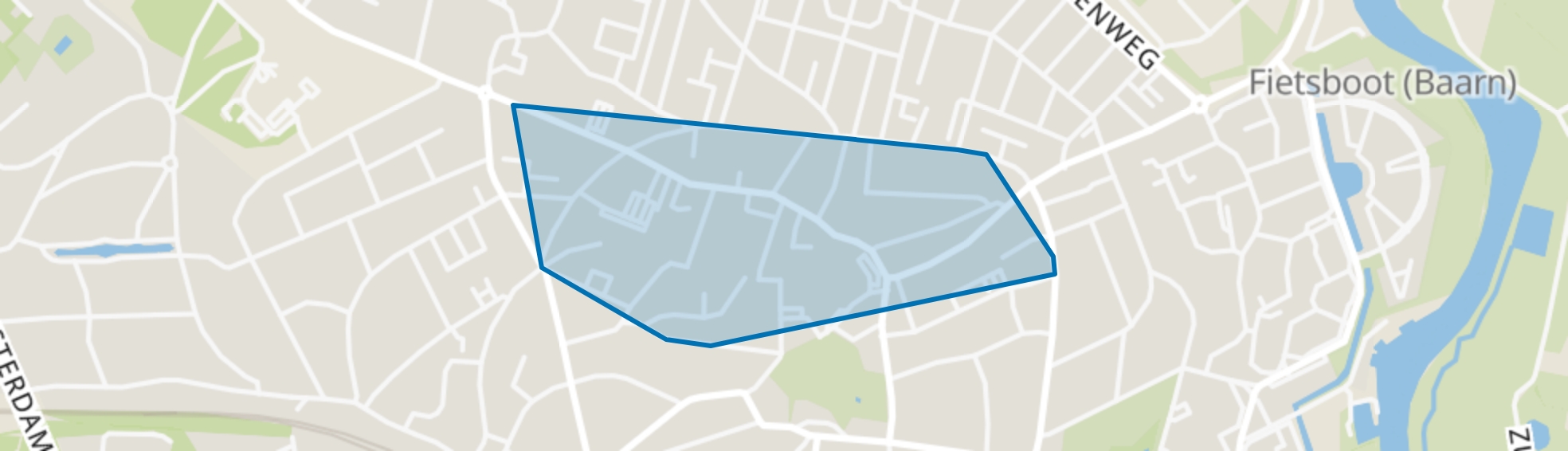 Centrum, Baarn map