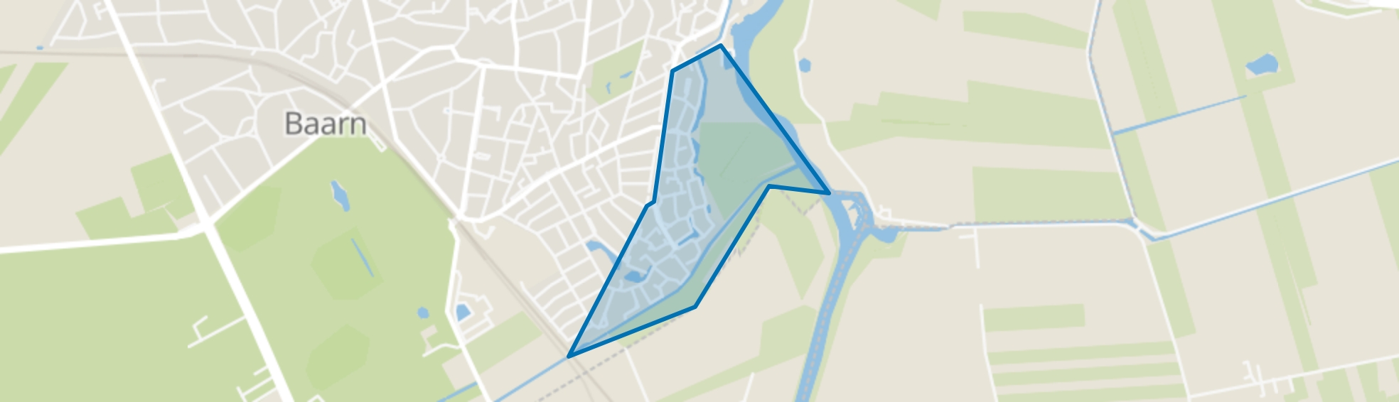 Eemdal-Zuid, Baarn map