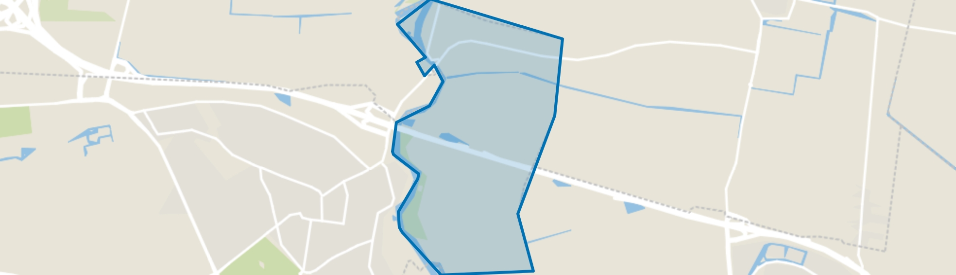 Eemland waaronder Eembrugge, Baarn map