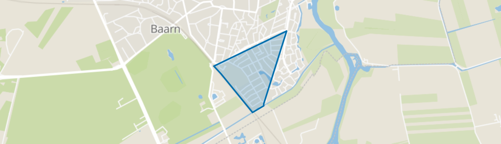 Nieuwe-Oosterhei, Baarn map