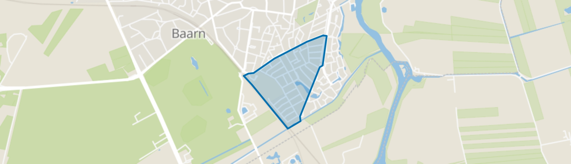 Nieuwe-Oosterhei, Baarn map