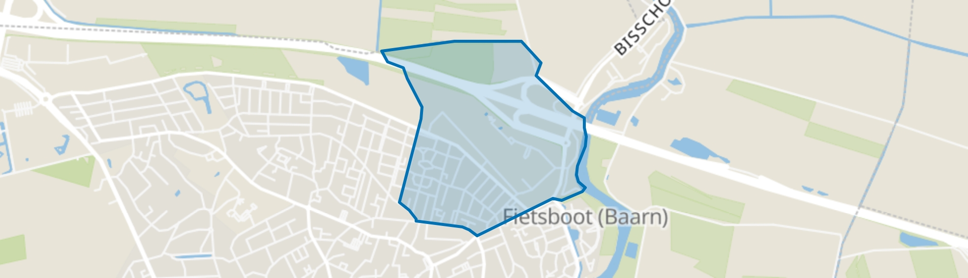 Schilderswijk, Baarn map