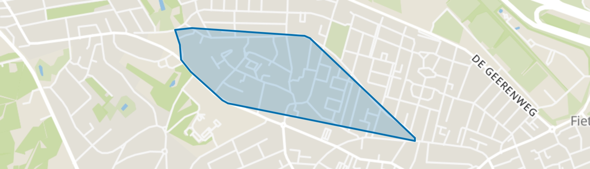 Zandvoort, Baarn map