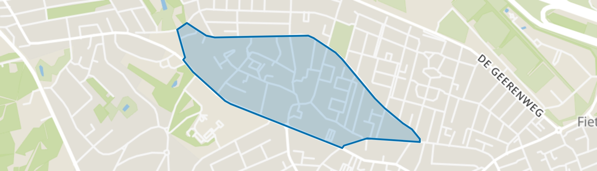 Zandvoort, Baarn map