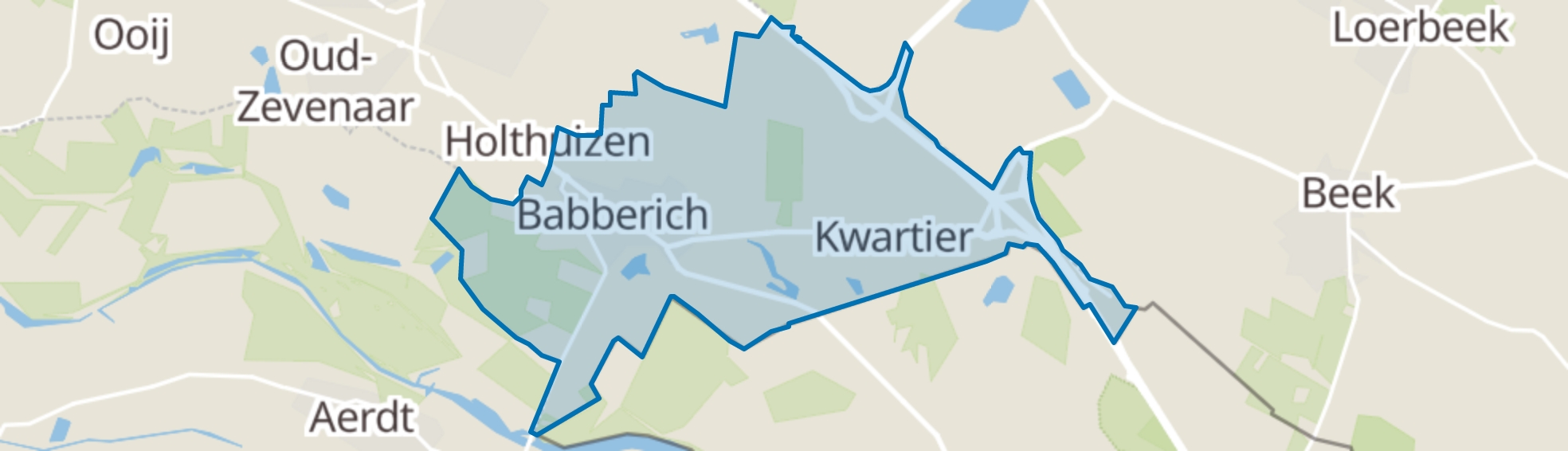 Babberich map