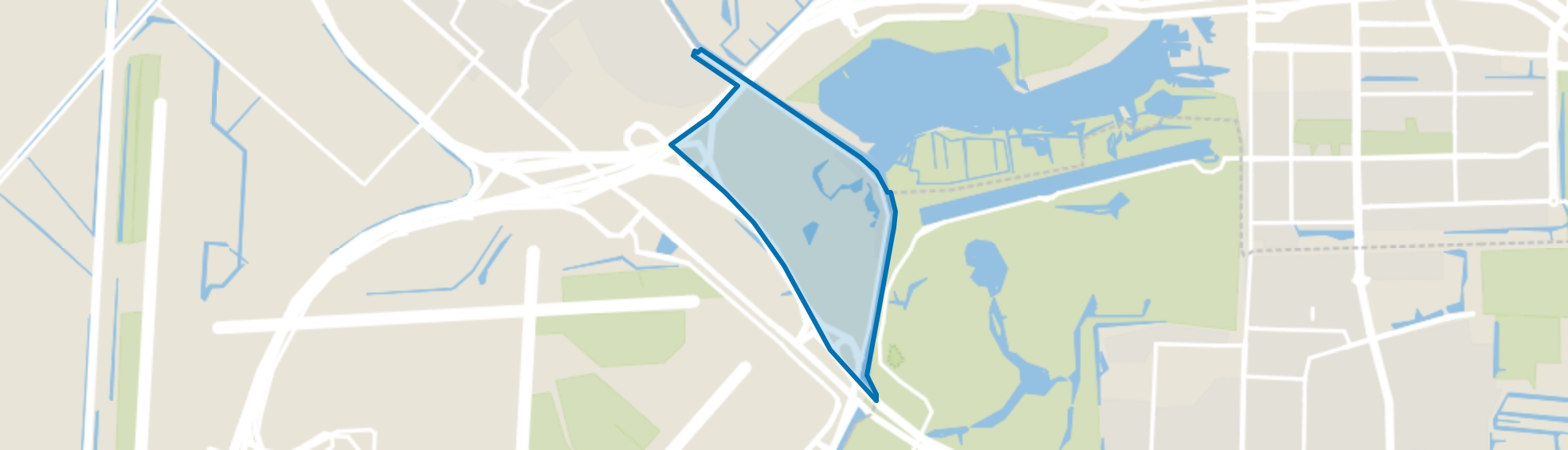 Badhoevedorp Nieuwe Meer, Badhoevedorp map