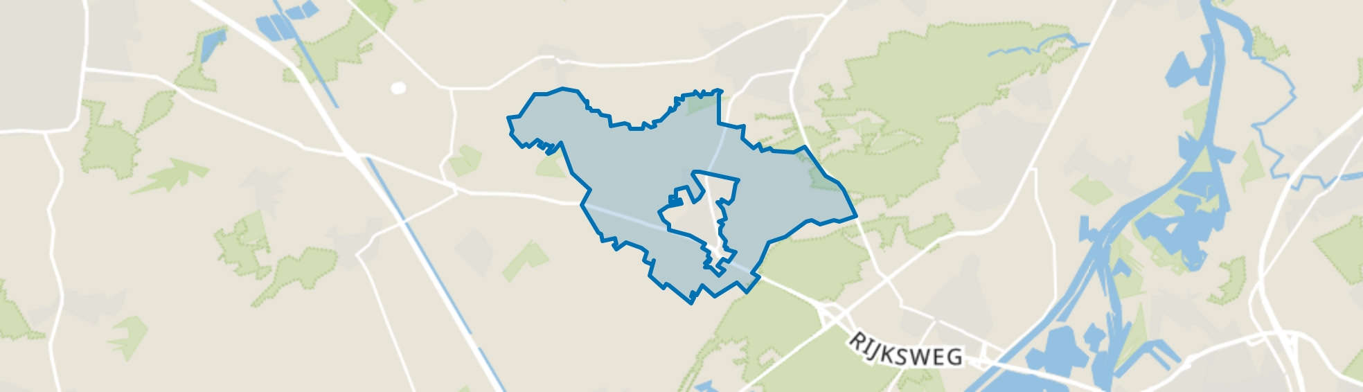 Verspreide huizen Baexem, Baexem map