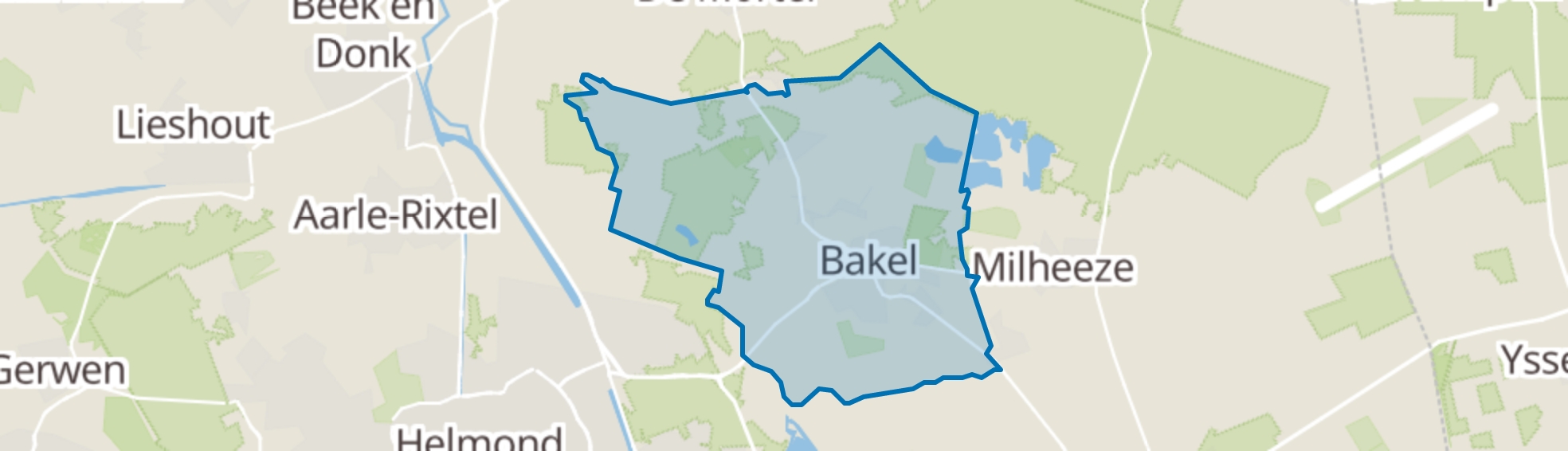 Bakel map