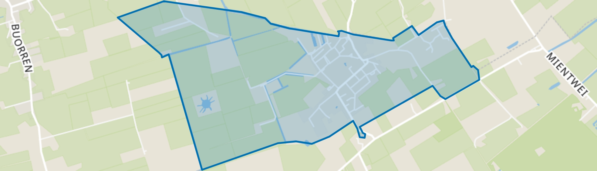 Bakhuizen, Bakhuizen map