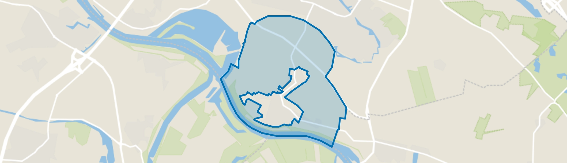 Verspreidehuizen Balgoij, Balgoij map