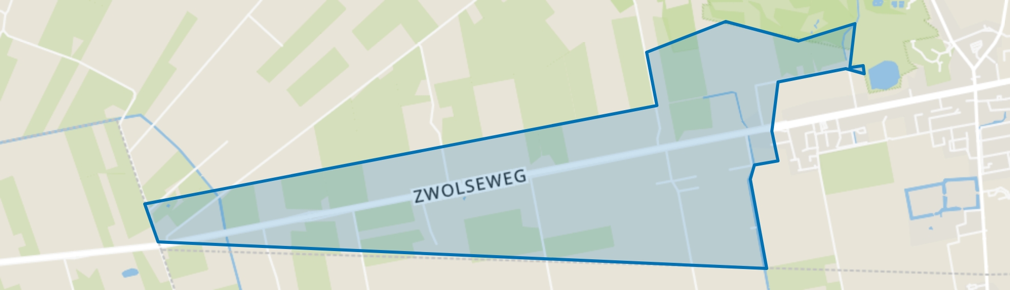 Balkbrug-Benedenvaart, Balkbrug map