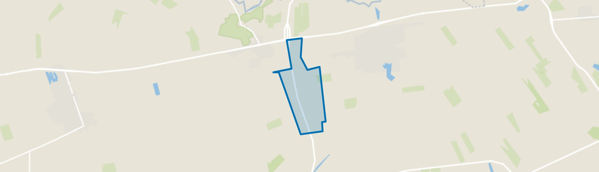 Verspreide huizen De Kolonie, Balkbrug map