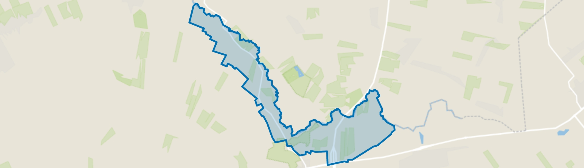 Verspreide huizen Reestgebied (ged.), Balkbrug map