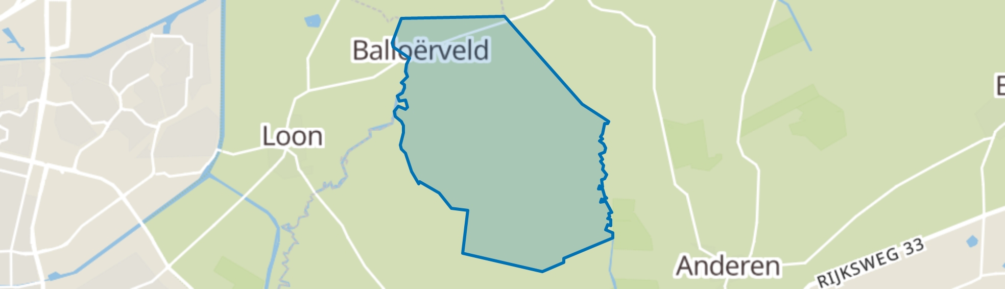 Balloërveld map