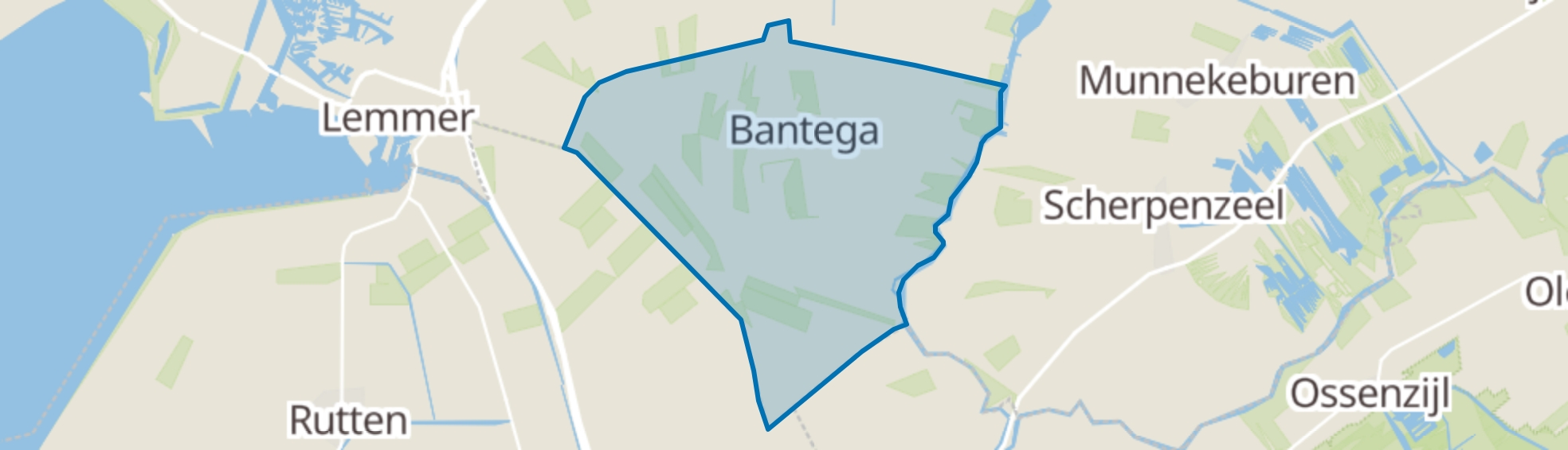 Bantega map