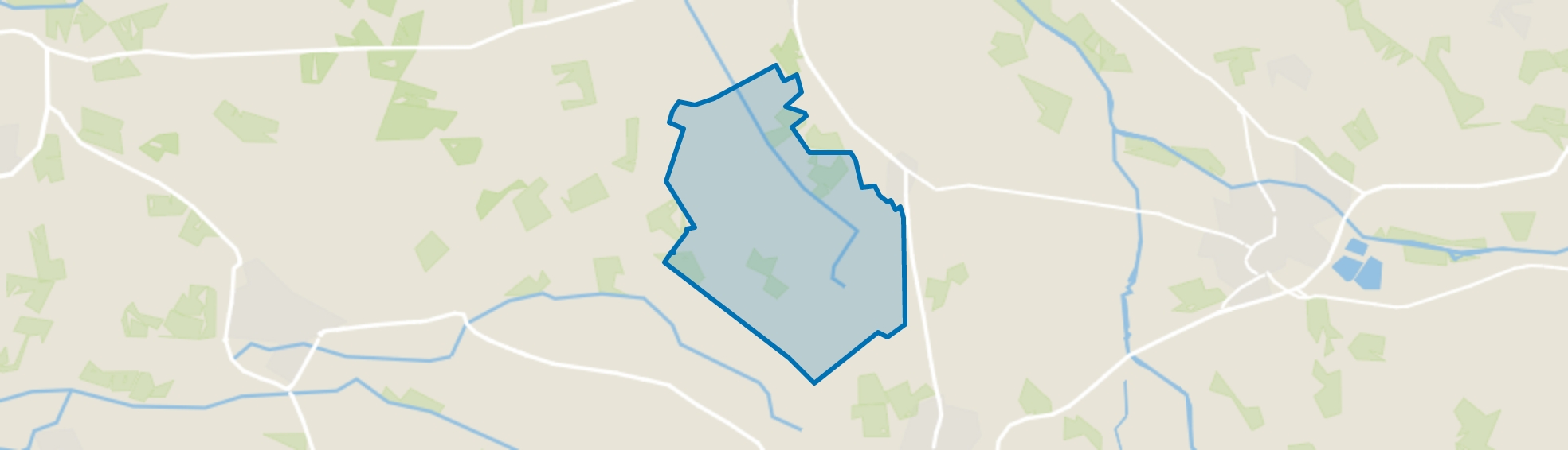 Verspreide huizen Zwarte Veen en Barchemse Enk, Barchem map