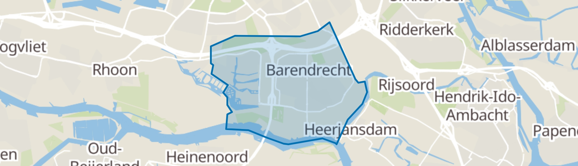 Barendrecht map
