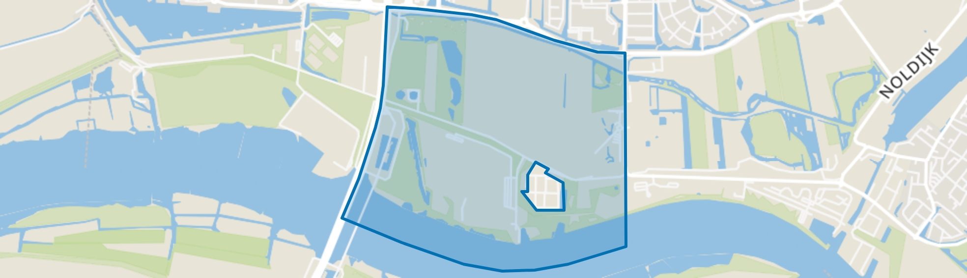 Achterzeedijk West, Barendrecht map