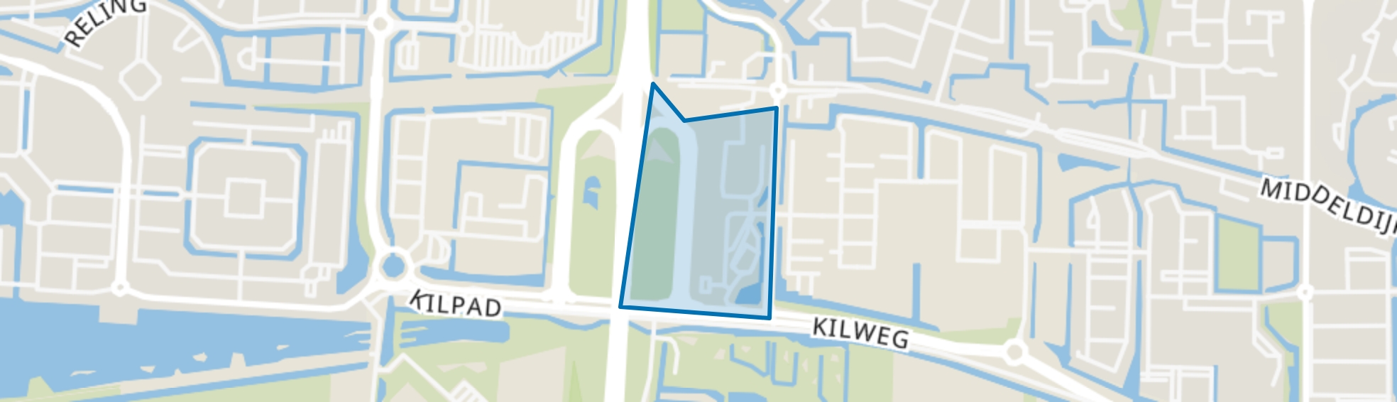 BT Kilweg Noord, Barendrecht map