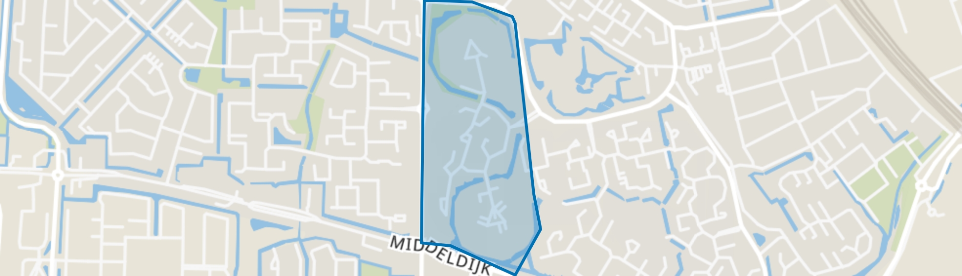 Buitenoord 1, Barendrecht map
