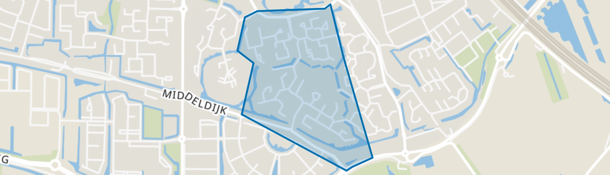 Buitenoord 2, Barendrecht map