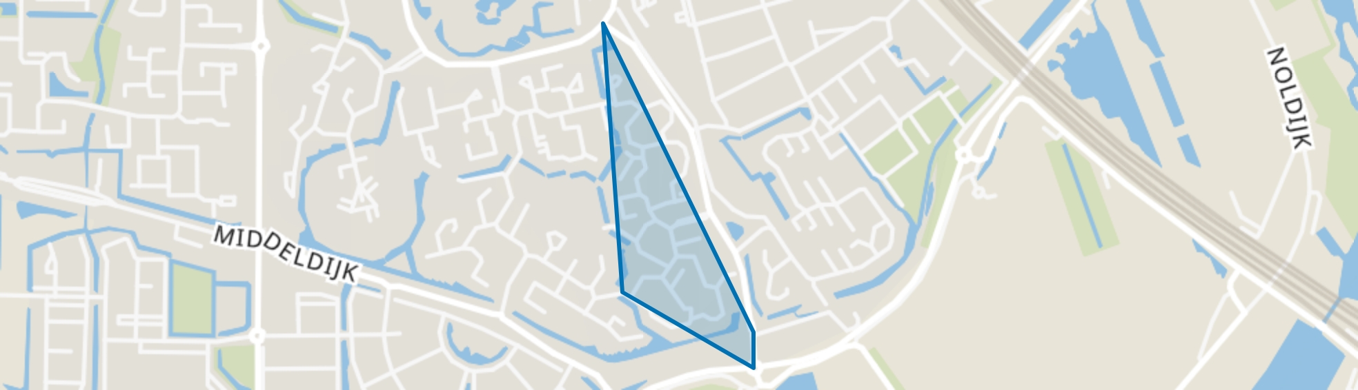 Buitenoord 3, Barendrecht map