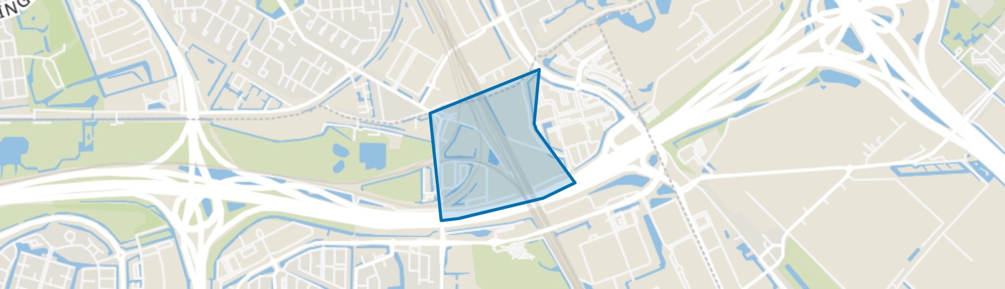 Dordtsestraatweg, Barendrecht map