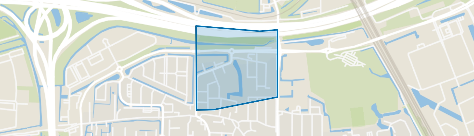 Dorpzicht, Barendrecht map