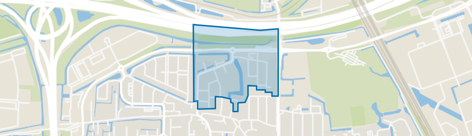 Dorpzicht, Barendrecht map