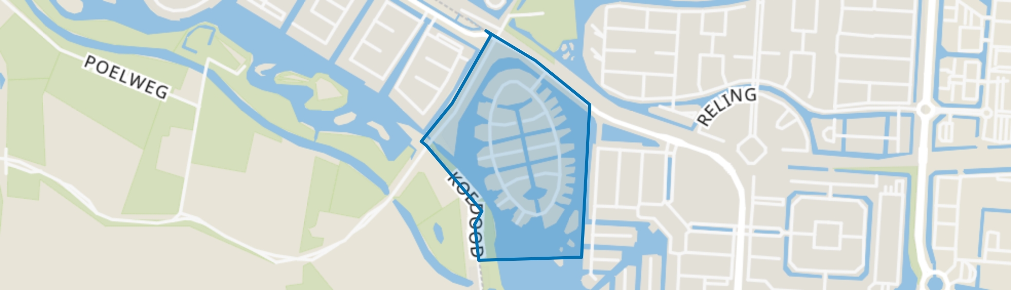 Gaatkensoog, Barendrecht map