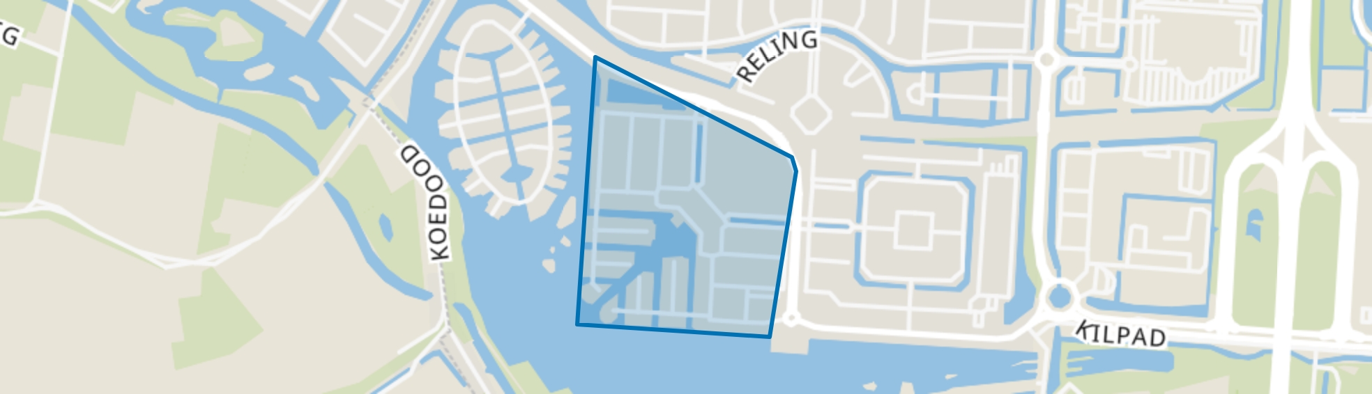 Havenkwartier, Barendrecht map