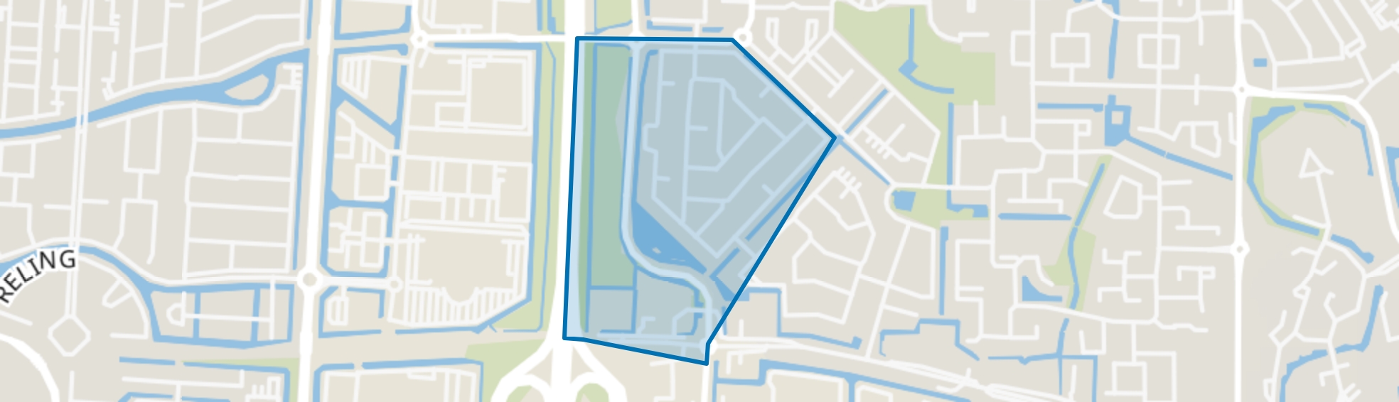 Nieuweland 2, Barendrecht map