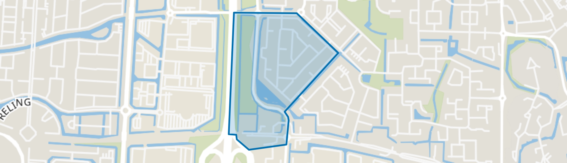 Nieuweland 2, Barendrecht map