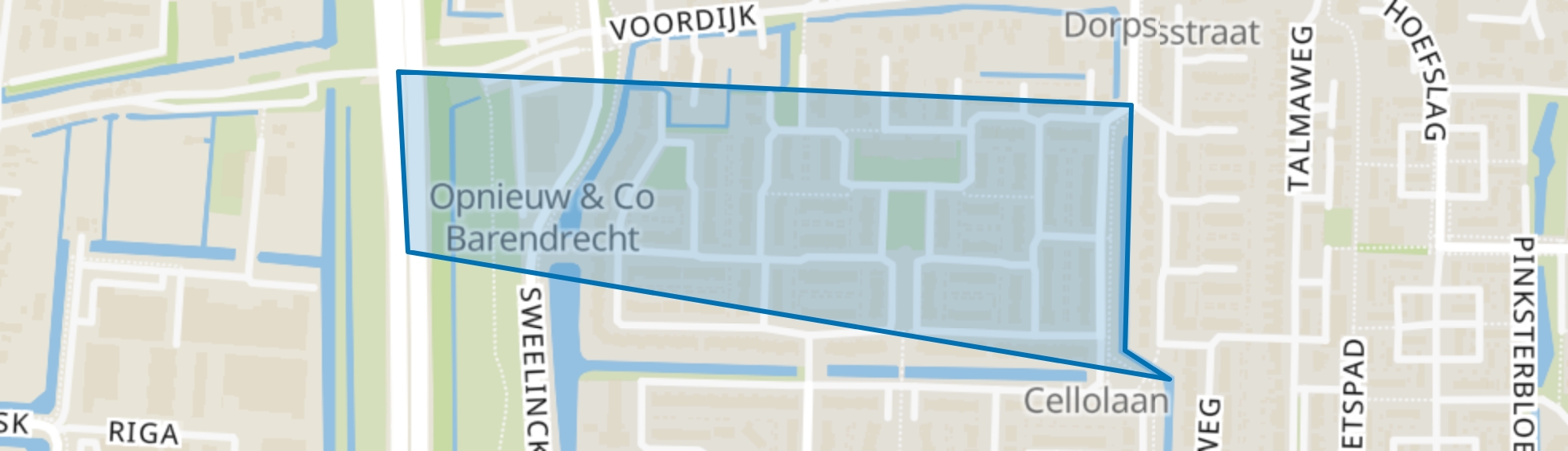 Nieuweland 5, Barendrecht map