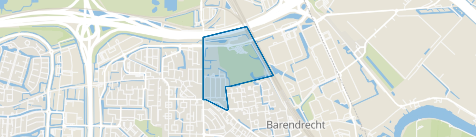 Noord 1, Barendrecht map